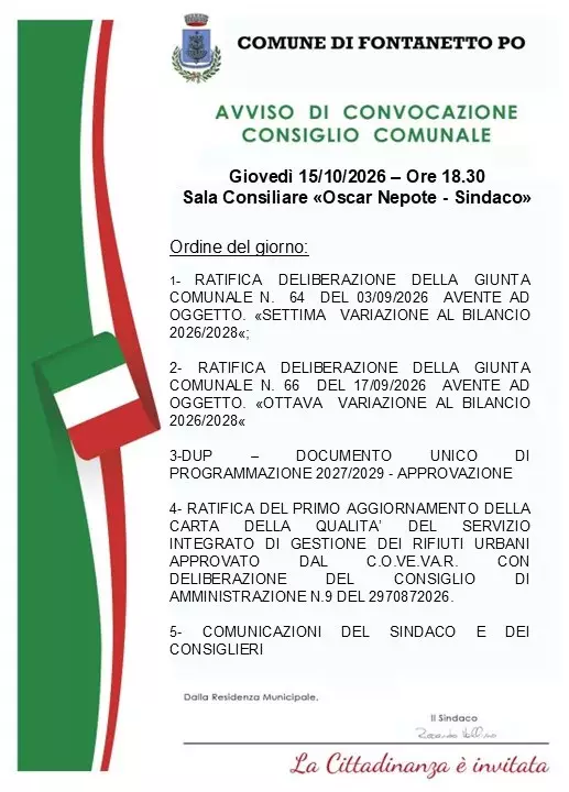 CONVOCAZIONE