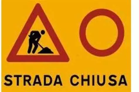 strada chiusa
