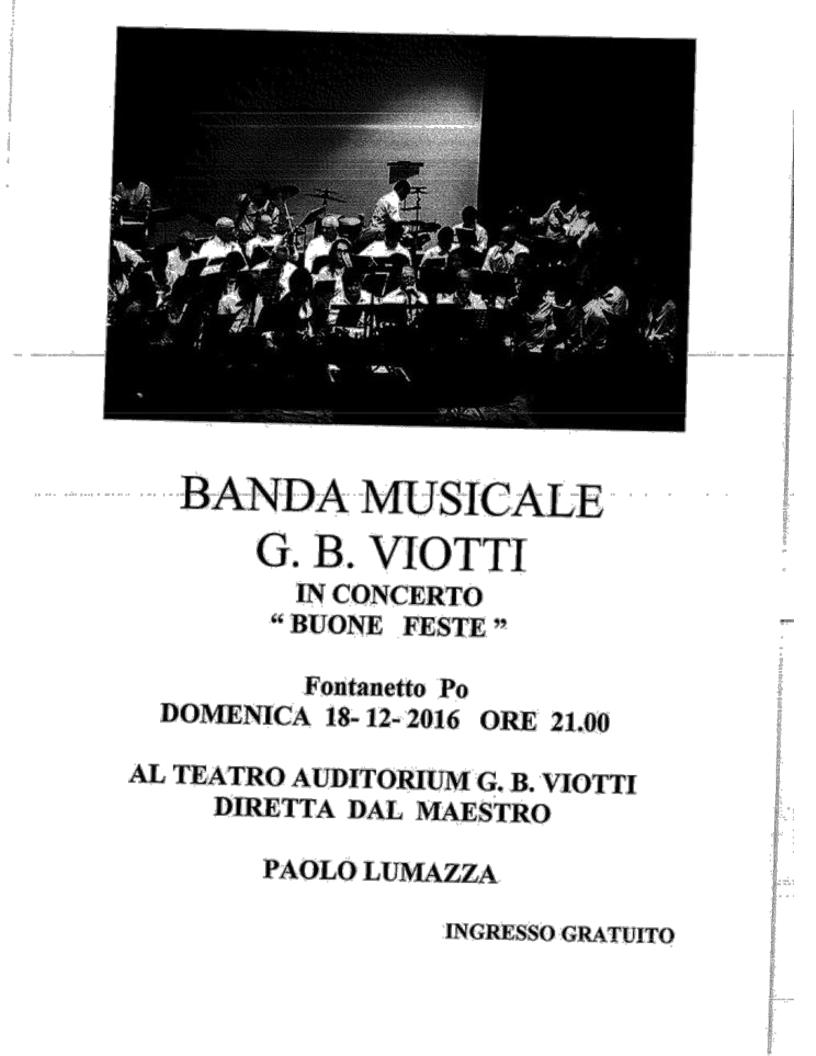 Banda G.B. Viotti in concerto 